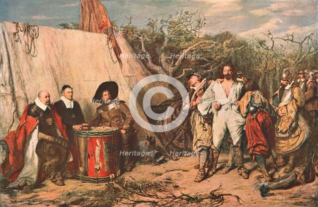 'The Drumhead Court Martial', 1865, (c1902). Creator: Unknown.