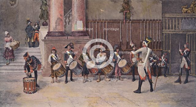 'The Drummers of the Republic', 1896. Artist: Unknown.