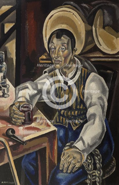 The Drunkard, 1923. Creator: Blanchard, María (1881-1932).