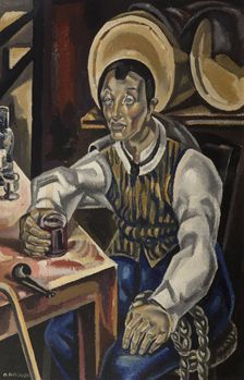 The Drunkard, 1923. Creator: Blanchard, María (1881-1932)