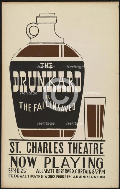 The Drunkard, New Orleans, 1939. Creator: Unknown.