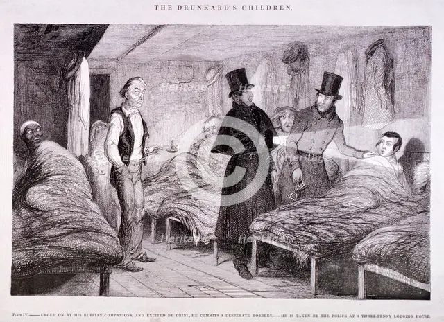 'The Drunkard's Children', c1847. Artist: George Cruikshank