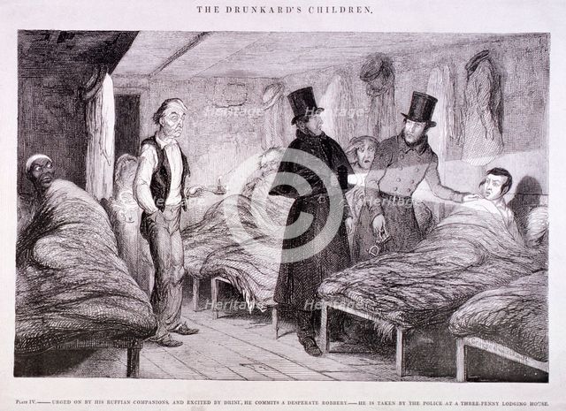 'The Drunkard's Children', c1847. Artist: George Cruikshank