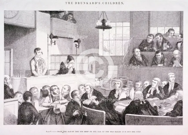 'The Drunkard's Children', c1847. Artist: George Cruikshank