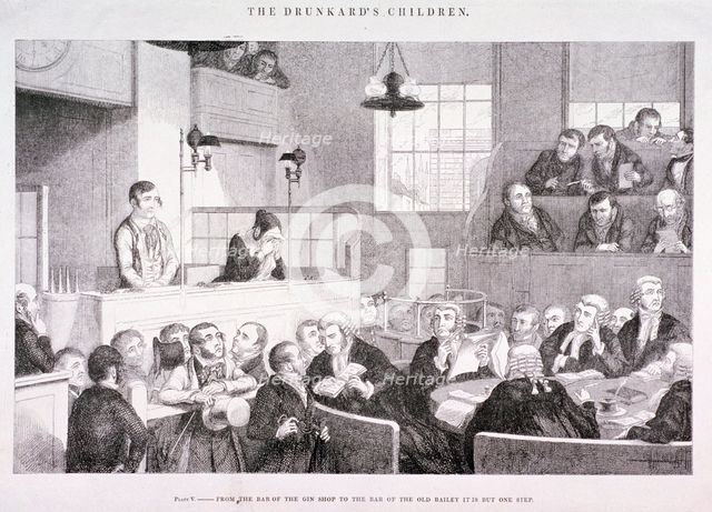 'The Drunkard's Children', c1847. Artist: George Cruikshank