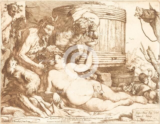 The Drunken Silenus, 1628. Creator: Jusepe de Ribera.