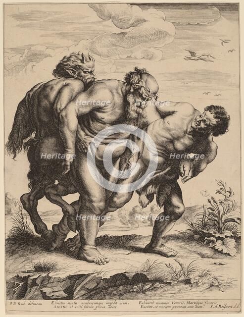 The Drunken Silenus, c. 1635. Creator: Boetius Adams Bolswert.