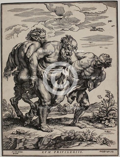 The Drunken Silenus, c. 1635. Creator: Christoffel Jegher.