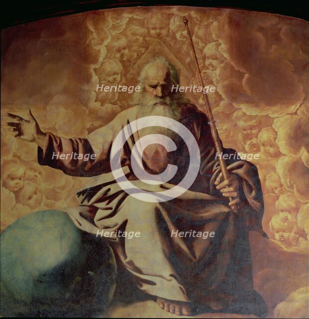  'The Eternal Father '', by Francisco de Zurbarán.