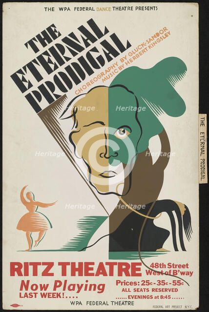 The Eternal Prodigal, New York, 1936. Creator: Unknown.