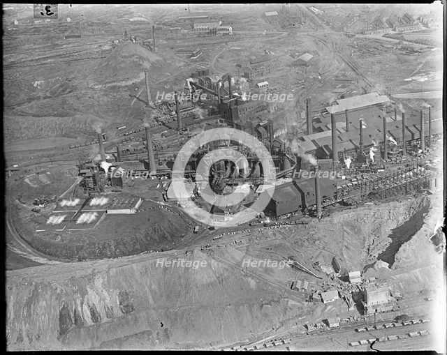 The Etruria Steel Works, Etruria, Staffordshire, c1930s. Creator: Arthur William Hobart.
