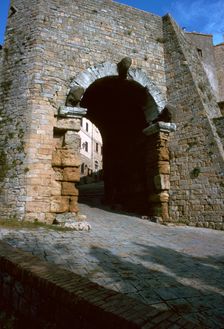 The Etruscan Arch in Volterra, 4th century BC