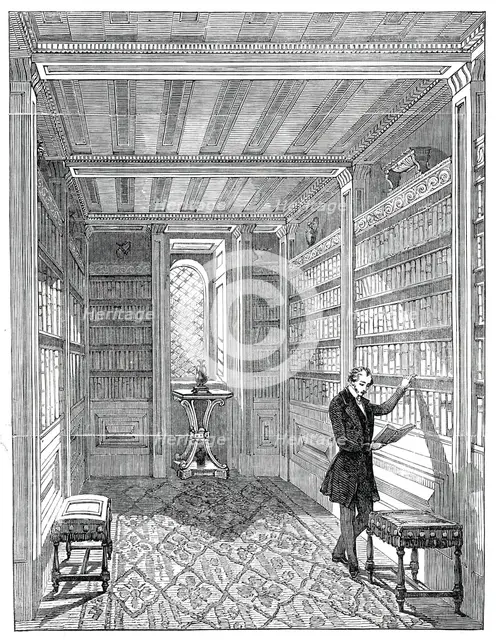 The Etruscan Library, 1845. Creator: Unknown.