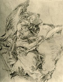 The Evangelist Matthew 1743, (1928). Artists: Giovanni Battista Tiepolo, Giovanni Domenico Tiepolo