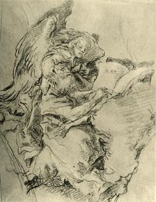 The Evangelist Matthew 1743, (1928). Artists: Giovanni Battista Tiepolo, Giovanni Domenico Tiepolo