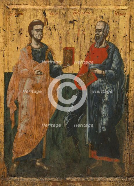 The Evangelists Saint Luke and Saint John, c.1700.