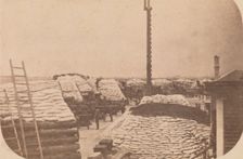 The Evacuation of Fort Sumter, April 1861, April 1861. Creator: Attributed to Alma A. Pelot
