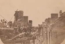The Evacuation of Fort Sumter, April 1861, April 1861. Creator: Attributed to Alma A. Pelot