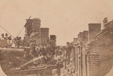The Evacuation of Fort Sumter, April 1861, April 1861. Creator: Attributed to Alma A. Pelot