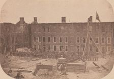 The Evacuation of Fort Sumter, April 1861, April 1861. Creator: Attributed to Alma A. Pelot