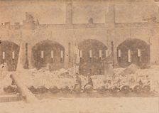 The Evacuation of Fort Sumter, April 1861, April 1861. Creator: J. M. Osborn