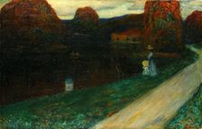 The Evening, 1902-1903. Creator: Kandinsky, Wassily Vasilyevich (1866-1944)