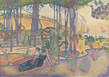 The Evening Air, ca 1893. Artist: Cross, Henri Edmond (1856-1910)