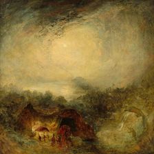The Evening of the Deluge, c. 1843. Creator: JMW Turner