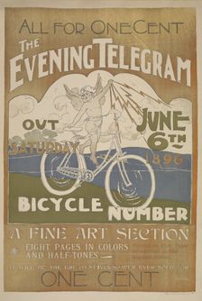 The evening telegram. Saturday June 6th 1896, c1893 - 1897. Creator: Unknown