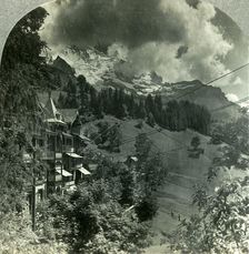 The Ever-Glorious Jungfrau, Switzerland c1930s. Creator: Unknown