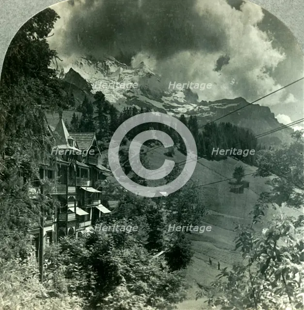 'The Ever-Glorious Jungfrau, Switzerland', c1930s. Creator: Unknown.
