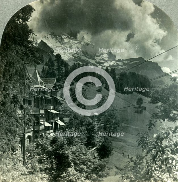 'The Ever-Glorious Jungfrau, Switzerland', c1930s. Creator: Unknown.