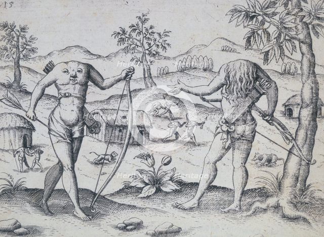 The Ewaiponoma, 1599. Creator: Unknown.