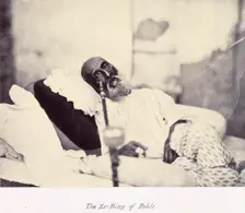 The Ex-King of Delhi Bahadur II Shah, 1858. Creator: Tytler and Shepherd