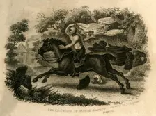 The Excursion of George Harvest 1821. Creator: J Chapman