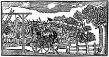 The execution at Lechmere Point, Cambridge, Massachusetts, 18th century (1954)