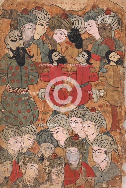 The Execution of the Brahmins, Folio from a Kalila wa Dimna, 18th century. Creator: Unknown.