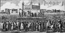 The execution of the Duke of Monmouth, Tower Hill, London, 15 July 1685 (1903)