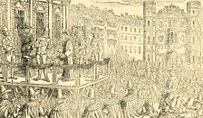 The Execution of Charles I. in Whitehall, 30th January 1649 c1930. Creator: Unknown