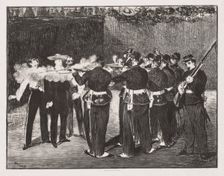 The Execution of Emperor Maximilian, 1867. Creator: Edouard Manet (French, 1832-1883)