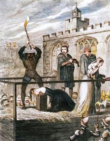 The execution of Lady Jane Grey, 1554 (1840). Creator: George Cruikshank