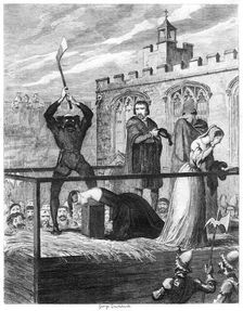 The execution of Lady Jane Grey, 1554 (1840). Artist: George Cruikshank