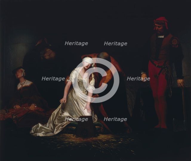 'The Execution of Lady Jane Grey', 1834.  Artist: Paul Delaroche