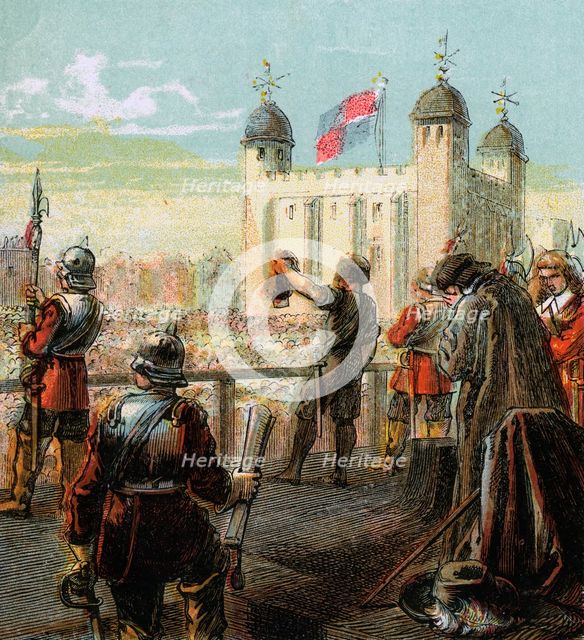 'The Execution Of Lord Strafford', 1641, (c1850). Artist: Unknown