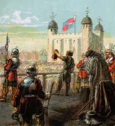 The Execution Of Lord Strafford 1641, (c1850)