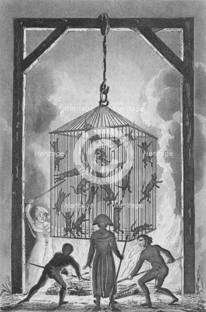'The Execution of Louisa Mabree, the French Midwife'. Creator: Unknown.