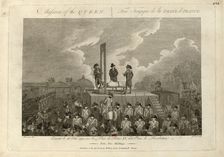 The Execution of Marie Antoinette on October 16, 1793, 1793-1794. Creator: Goldar, John (1729-1795)