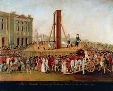 The Execution of Marie Antoinette on October 16, 1793, Late 18th cent.