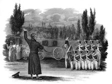 The execution of Marshal Ney, France, 1816