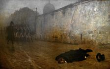 The Execution of Marshal Ney on 7 December 1815, 1868